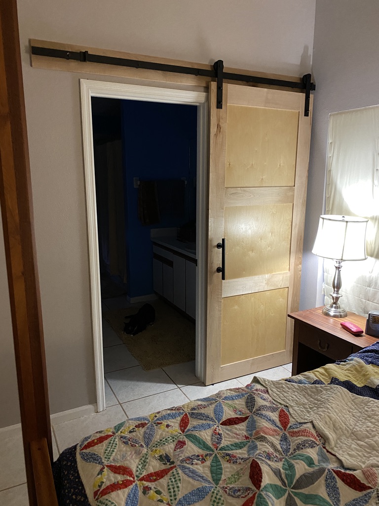 Maple Barn Door 1